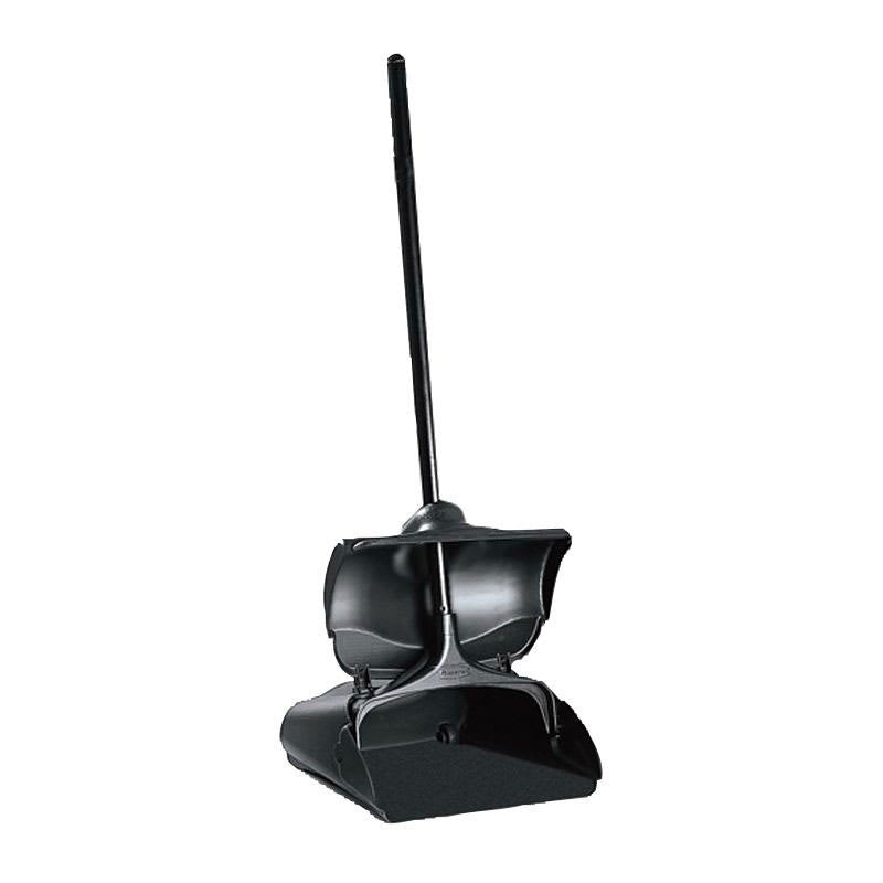 Rubbermaid Lobby Pro Dustpan Black - FG253200BLA | Durable Commercial Cleaning Tool