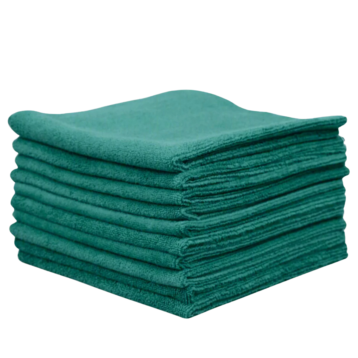 Heavy Duty Microfibre Cloth – Green 40x40cm | General Purpose Cleaning Wipe
