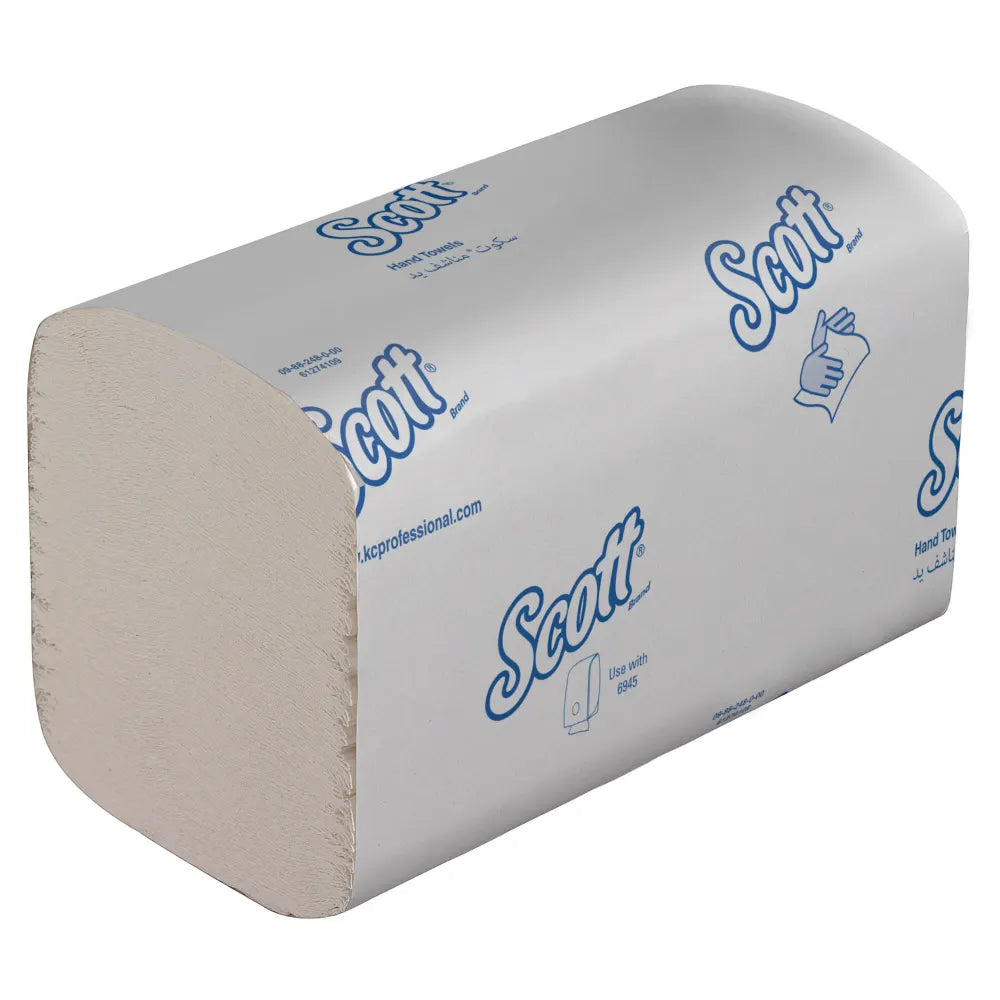 Scott Essential Hand Towel 1x3600 AE502-W – product packaging showing brand and usage information.