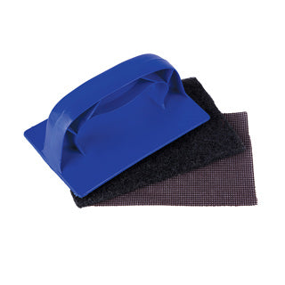 Griddle Holder Blue - 101096 HL063 | Durable Pad Holder for Griddle Cleaning