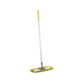 24" Dust Sweeper Complete Yellow - 60cm 102317 - HE131‑Y | Dust‑Control Floor Sweeper
