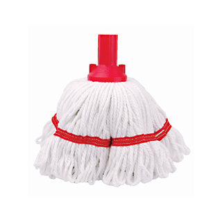 Exel 200g PY Mop with red handle and white mop head.