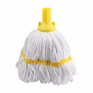 Exel PY Mop 200g Yellow - HA014-Y 103074 | Durable Cotton Blend for Commercial Cleaning