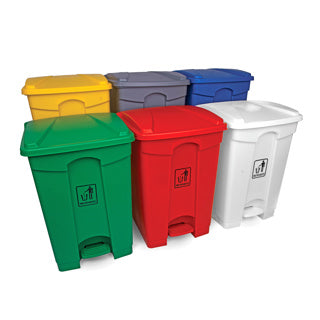 Yellow Pedal Bin 45L - CB191‑Y 103433 | Hygienic Hands‑Free Waste Bin