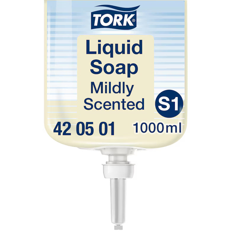 Tork Mild Liquid Soap 6 x 1L - BK097-1 - 420501