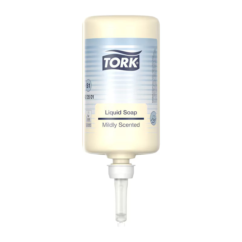 Tork Mild Liquid Soap 6 x 1L - BK097-1 - 420501