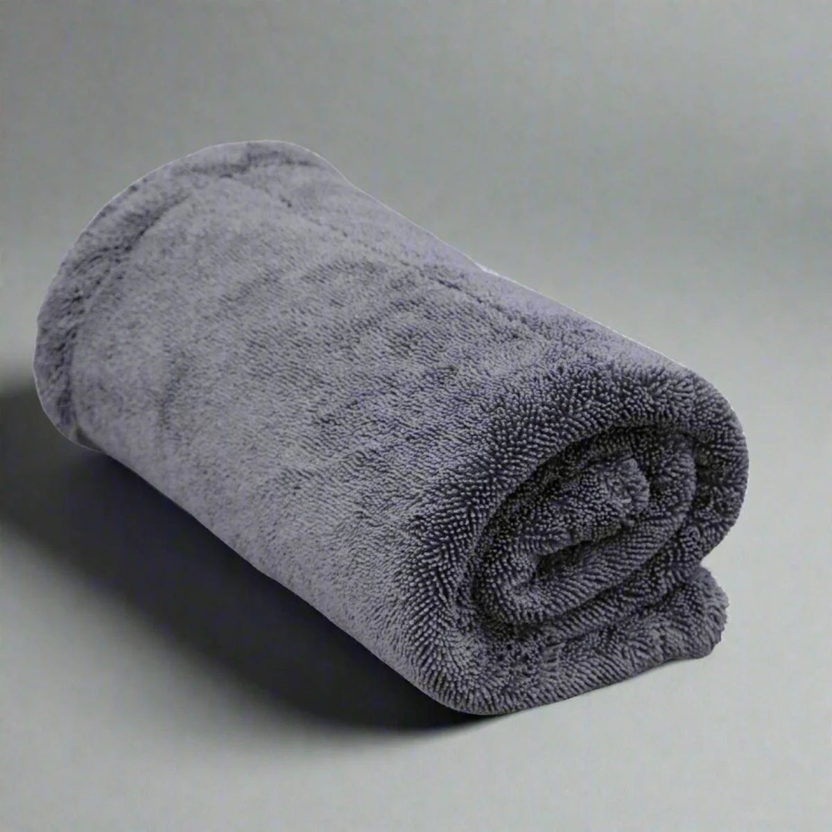 Microfibre Twisted Loop Drying Towel 80x60cm - 1200gsm Grey | 3503088