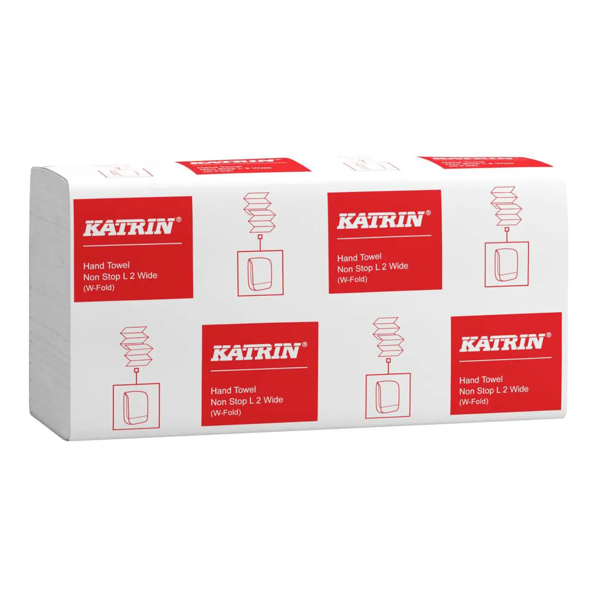 Katrin Classic Non Stop L2 Hand Towels | 2-Ply | 3000 Sheets | 61549