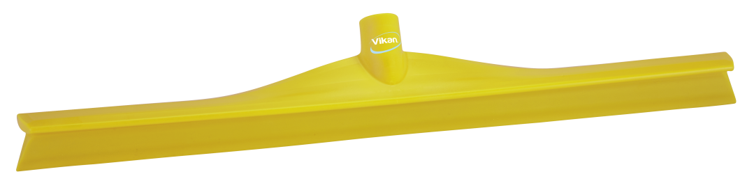 Vikan Ultra Hygiene Squeegee 600mm Yellow - food safe floor cleaning tool.