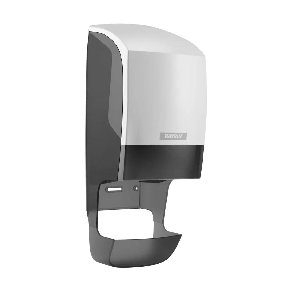 Katrin System Toilet Dispenser with Core Catcher – White | 77465