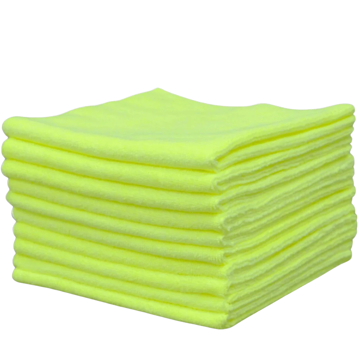Heavy Duty Microfibre Cloth – Yellow 40x40cm | General Purpose Cleaning Cloth