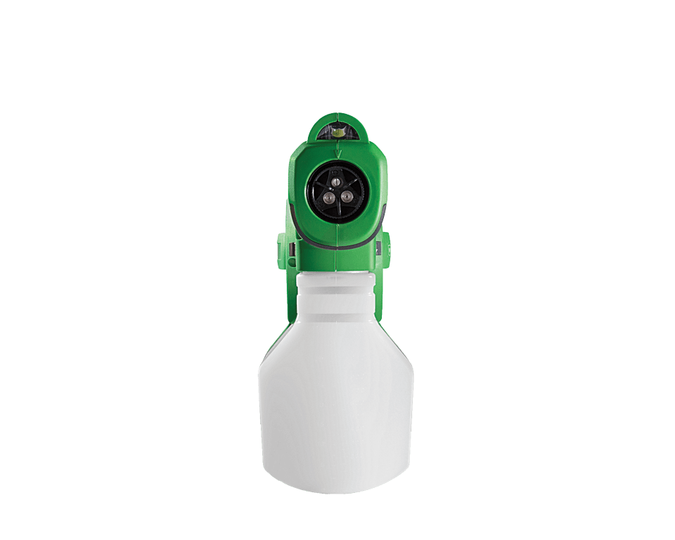 Victory Electrostatic Sprayer Gun Pro with battery and charger – product shot.
