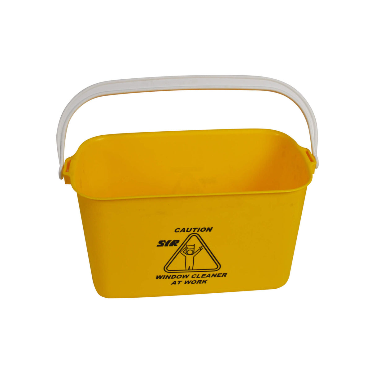 Oblong Window Cleaning Bucket Yellow | 920277 | Durable Professional Bucket