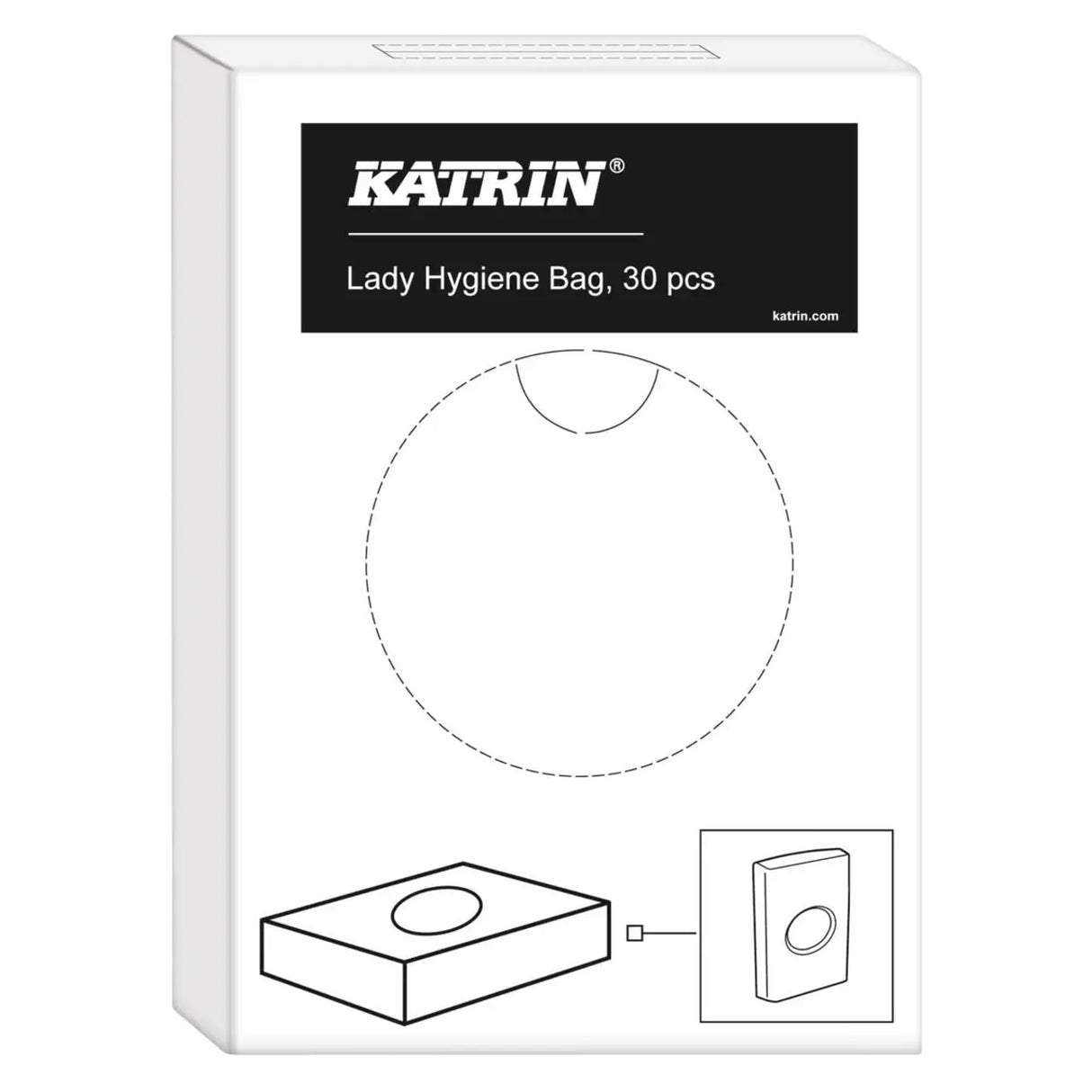 Katrin Feminine Hygiene Bags | 30 x 25 | 961628 | Hygienic & Discreet