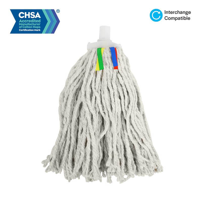 Interchange PY Cotton Socket Mop - 991981 | Absorbent Cotton Mop Head