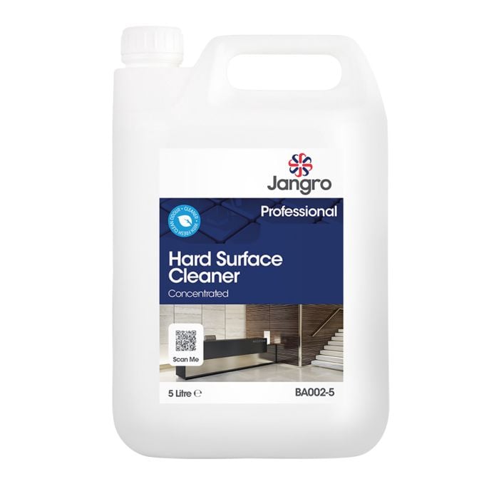 Jangro Hard Surface Cleaner 5L | BA002-5 | Professional Multi-Surface Cleaning