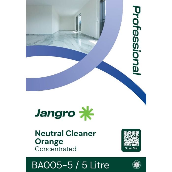 Jangro Neutral Orange Cleaner 5L - Multi-Surface Degreaser | BA005-5
