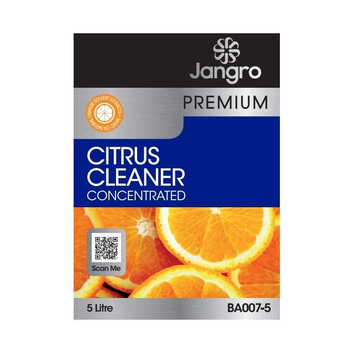 Jangro Premium Citrus Cleaner 5L - Multi-Purpose Degreaser | BA007-5