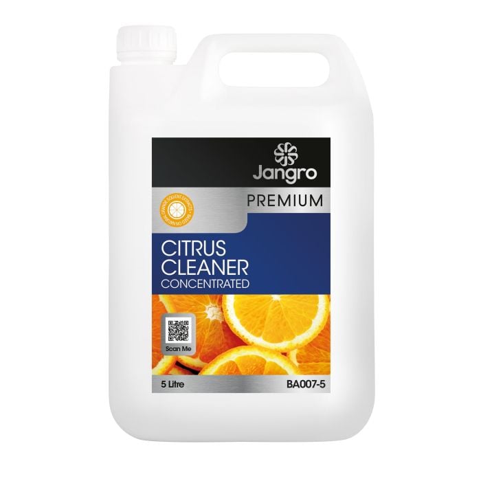 Jangro Premium Citrus Cleaner 5L - Multi-Purpose Degreaser | BA007-5