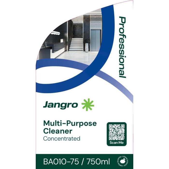 Jangro Multi Purpose Cleaner 750ml - Citrus Fresh Surface Cleaner | BA010-75