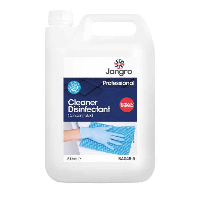Jangro Cleaner Disinfectant 5L - Non-Bleach Multi-Surface Sanitiser | BA048-5