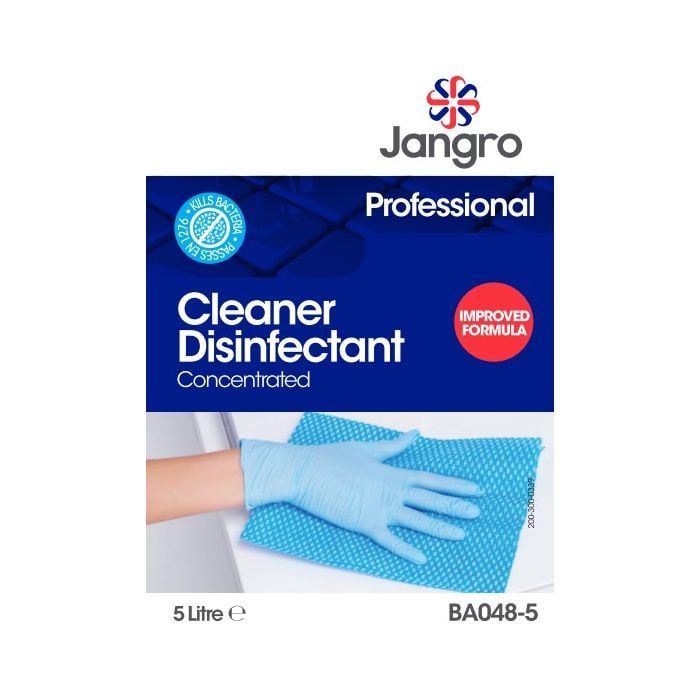 Jangro Cleaner Disinfectant 5L - Non-Bleach Multi-Surface Sanitiser | BA048-5