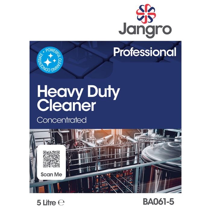 Jangro Heavy Duty Cleaner 5L - BA061-5 | Industrial Strength Degreaser
