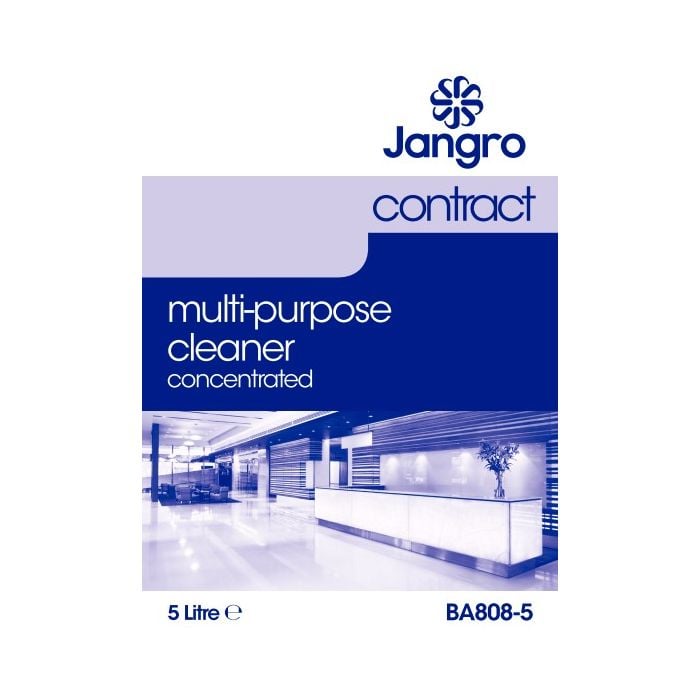 Jangro Contract Multi Purpose Cleaner 5L – BA808-5 | Powerful Surface Cleaning