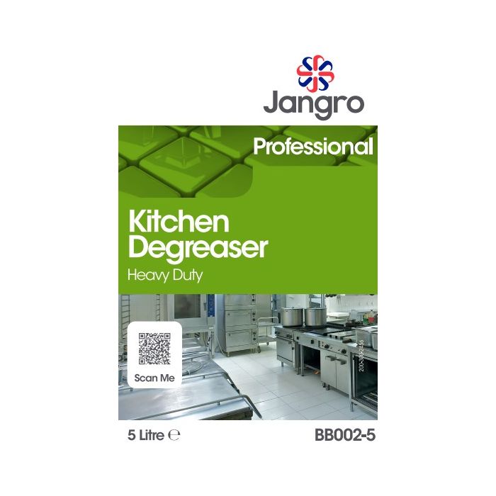 Jangro Professional Kitchen Degreaser Heavy Duty 5 Litres - BB002-5 | Commercial Grease Remover