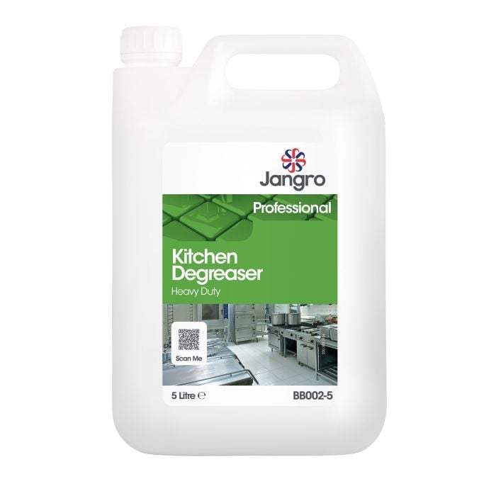 Jangro Professional Kitchen Degreaser Heavy Duty 5 Litres - BB002-5 | Commercial Grease Remover