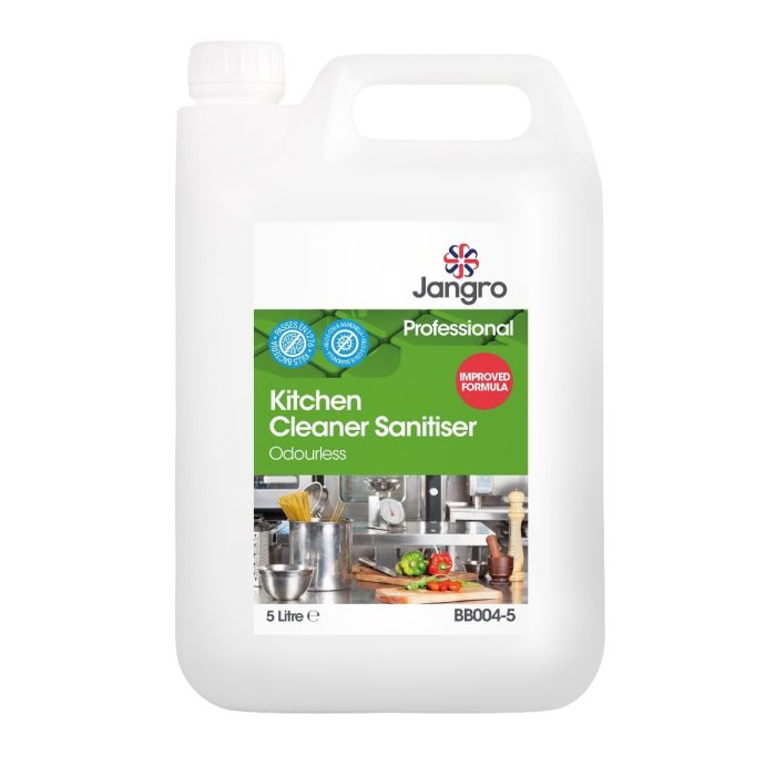 Jangro Kitchen Cleaner Sanitiser Odurless 5L - BB004-5