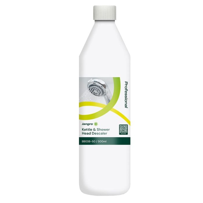 Jangro Kettle & Shower Descaler 500ml - Fast-Acting Limescale Remover | BB038-50