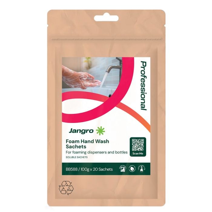 Foam Hand Wash Sachets x20 BB588 - JRO-SBH-5G-FM-SP20