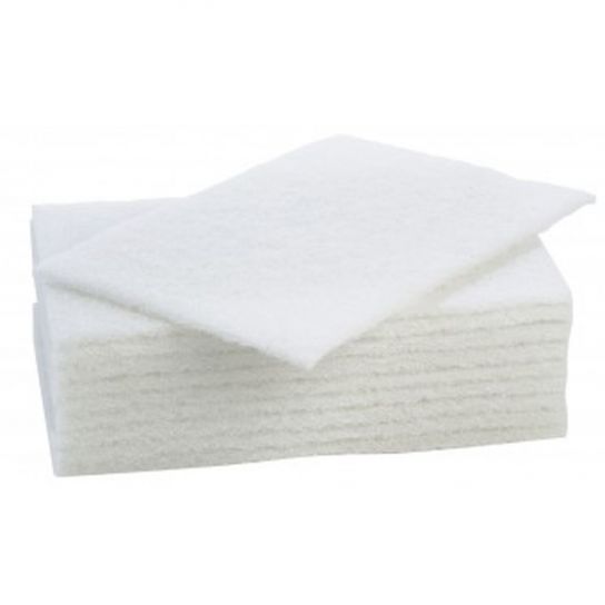 Colour Coded Scouring Pad230mm x 150mm White HL008-W