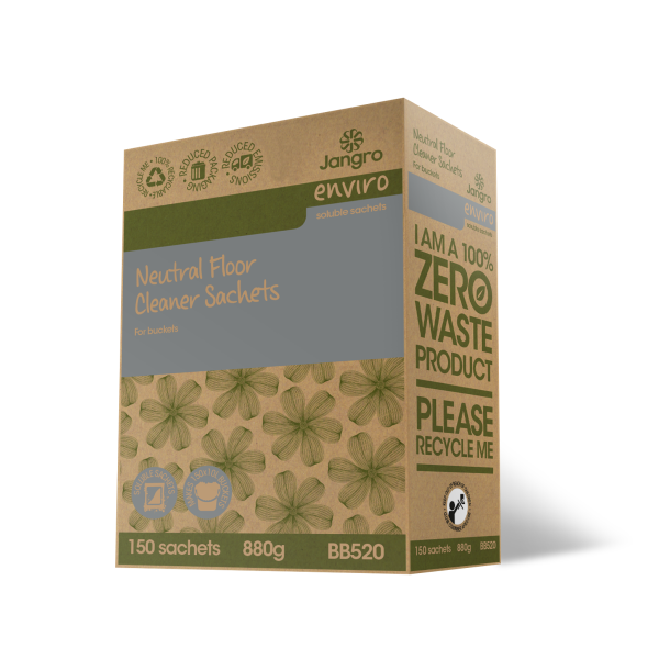 Jangro Enviro Neutral Floor Cleaner x150 Sachets BB520
