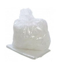 Clear Square Bin Liners x 500 15x24x24 ANP H/DUTY