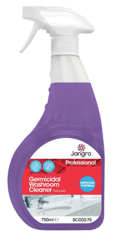 Jangro Germicidal Washroom Perfumed Cleaner 750ml- BC002-75
