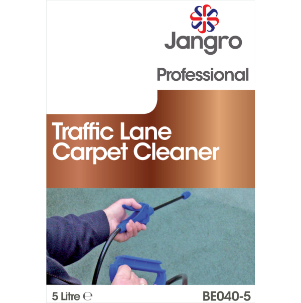 Jangro Traffic Lane Carpet Cleaner 5L – BE040-5 | Heavy-Duty Pre-Spray for Carpets