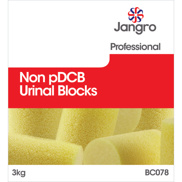 Jangro Non PDCB Urinal Blocks 3kg BC078