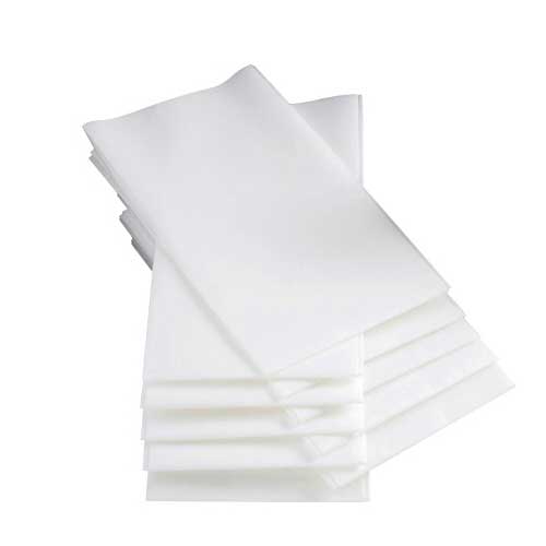 Napkins Airlaid AJ651W White 40cm Like Linen 8Fold case 500