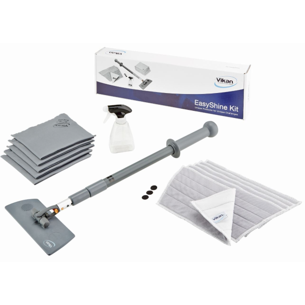 Vikan EasyShine Window Cleaning Kit - 549101 | Professional Glass Cleaning System