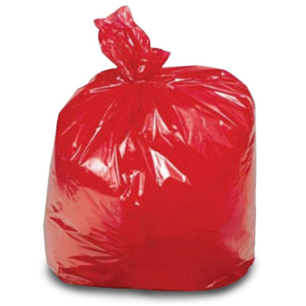 Red Refuse Sacks 18x29x38 | Pack of 200 | 15kg Capacity | CM160-R