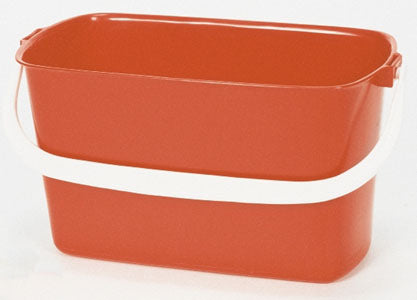 Oblong Window Bucket Red | 821102 | Durable Professional Cleaning Bucket