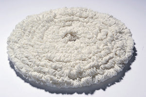 17" Carpet Cleaning Bonnet Mop - HA100, featuring a textured white surface for effective cleaning.