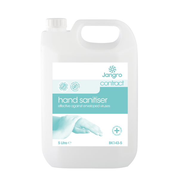 Jangro Contract Hand Sanitiser 73% Alcohol 5L - BK143-5