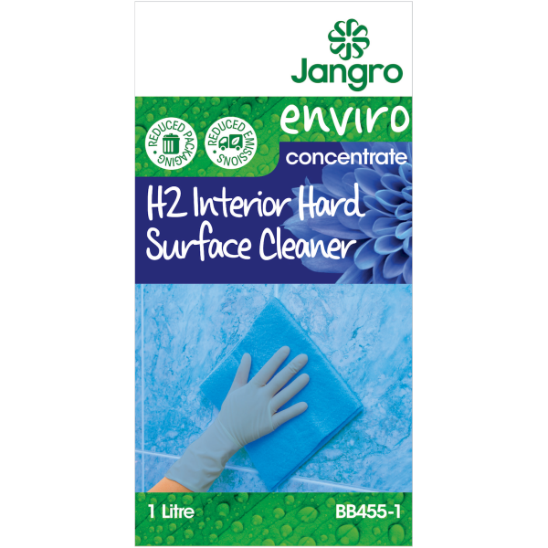 Jangro Enviro H2 Interior Hard Surface Cleaner 1L BB455-1 - A033AJA