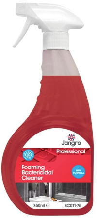 Jangro Professional Foaming Bactericidal Cleaner 750ml BC011-75 - T152-750MLX6