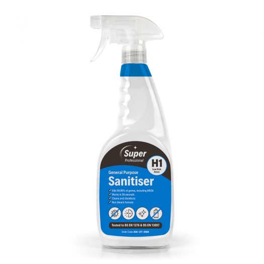 Super Professional H1 General Purpose Sanitiser 5L 800-277-0008