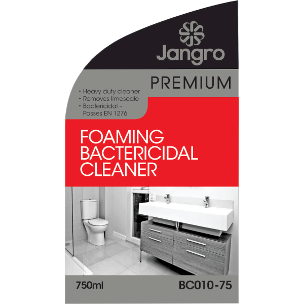 Jangro Premium Foaming Washroom Cleaner 750ml BC009-75 - A010AJA