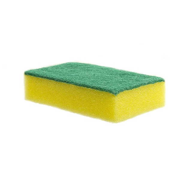 Sponge Scourer 6"x4" - HL013 / 102418 | Heavy-Duty Cleaning Pad
